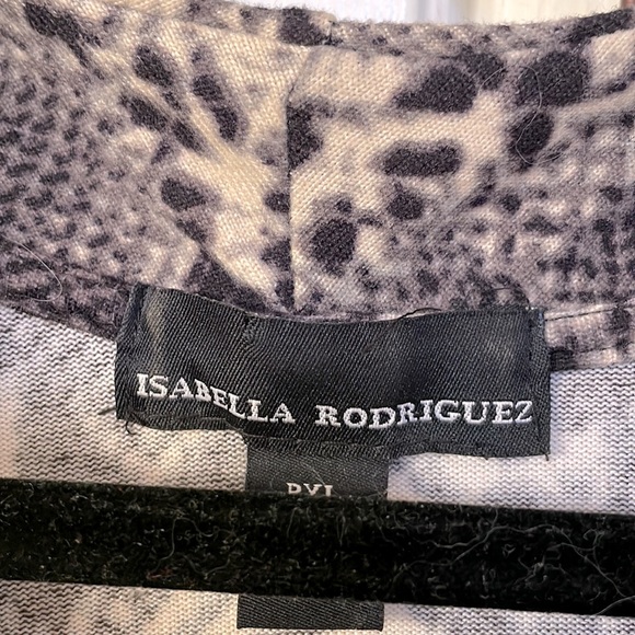Isabella Rodriguez Animal Print Bolero w/ Puffed Sleeves - Picture 6 of 7